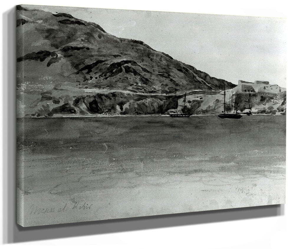 Mers El Kebir, Algeria By Ferdinand Victor Eugene Delacroix Phoenix 4x3