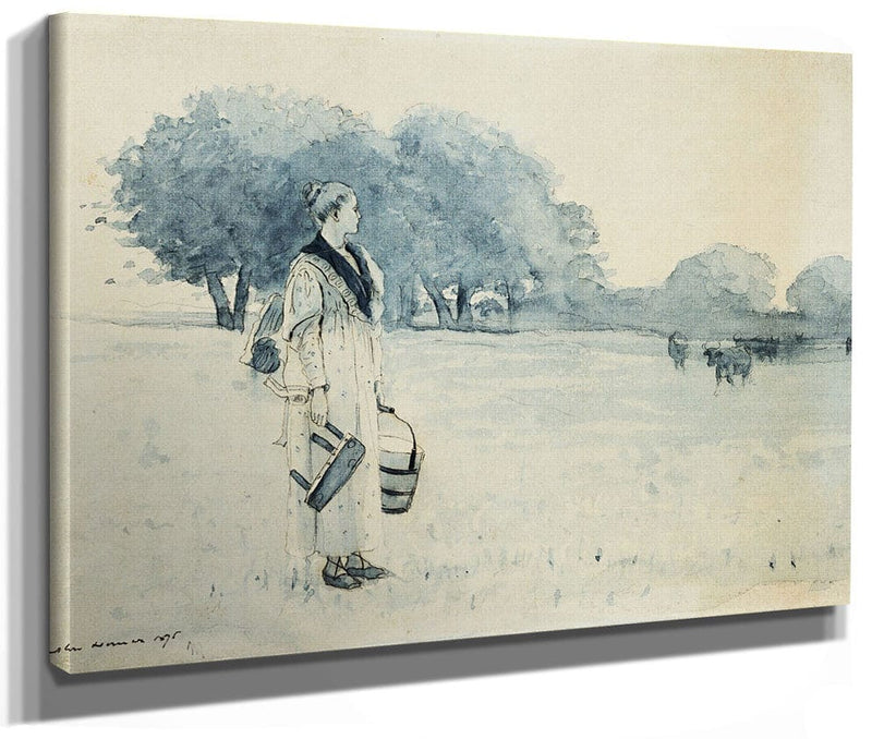 Milkmaid By Winslow Homer Phoenix 4x3