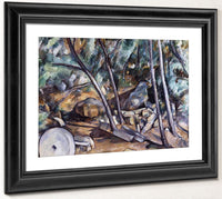 Millstone In The Park Of The Chateau Noir By Paul Cezanne Phoenix 4x3