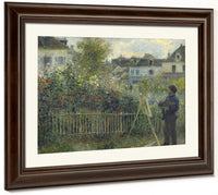 Monet Painting In His Garden At Argenteuil I By Pierre Auguste Renoir Phoenix 4x3