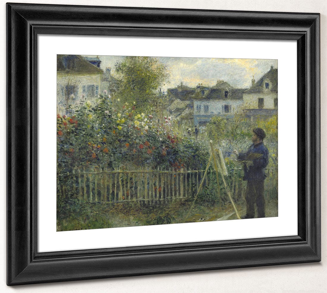 Monet Painting In His Garden At Argenteuil I By Pierre Auguste Renoir Phoenix 4x3