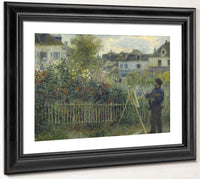 Monet Painting In His Garden At Argenteuil I By Pierre Auguste Renoir Phoenix 4x3
