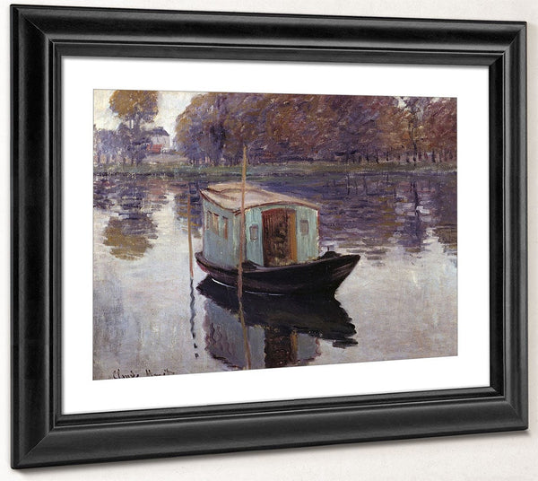Monet's Studio Boat By Claude Monet Phoenix 4x3