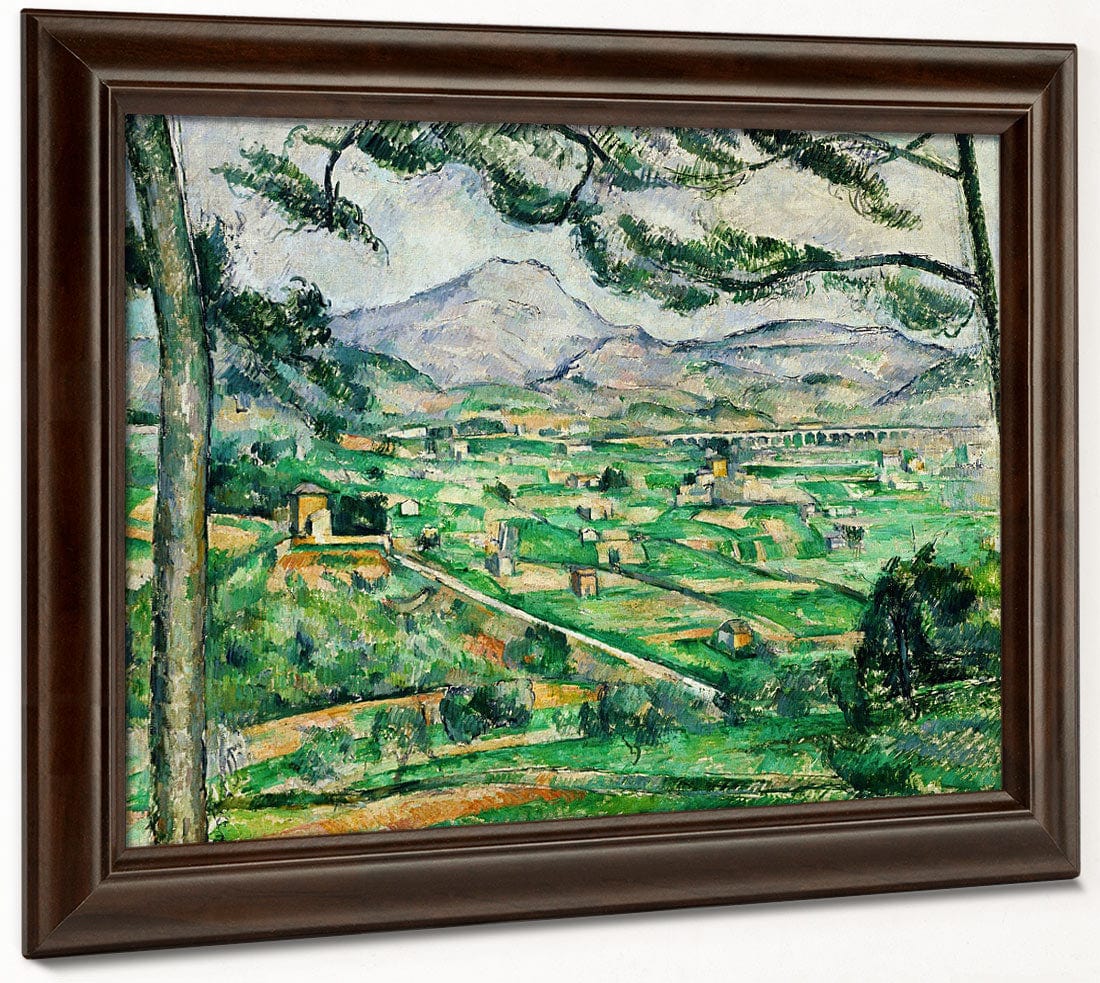 Mont Sainte Victoire 1 By Paul Cezanne Phoenix 4x3