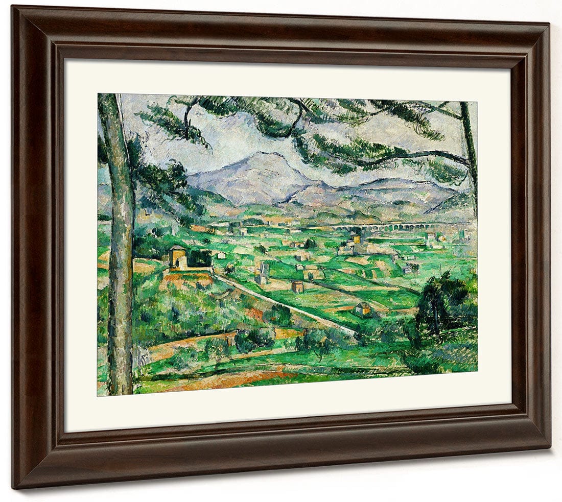 Mont Sainte Victoire 1 By Paul Cezanne Phoenix 4x3