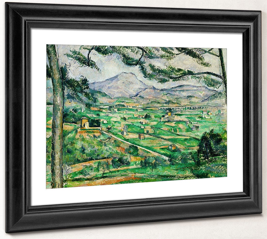 Mont Sainte Victoire 1 By Paul Cezanne Phoenix 4x3