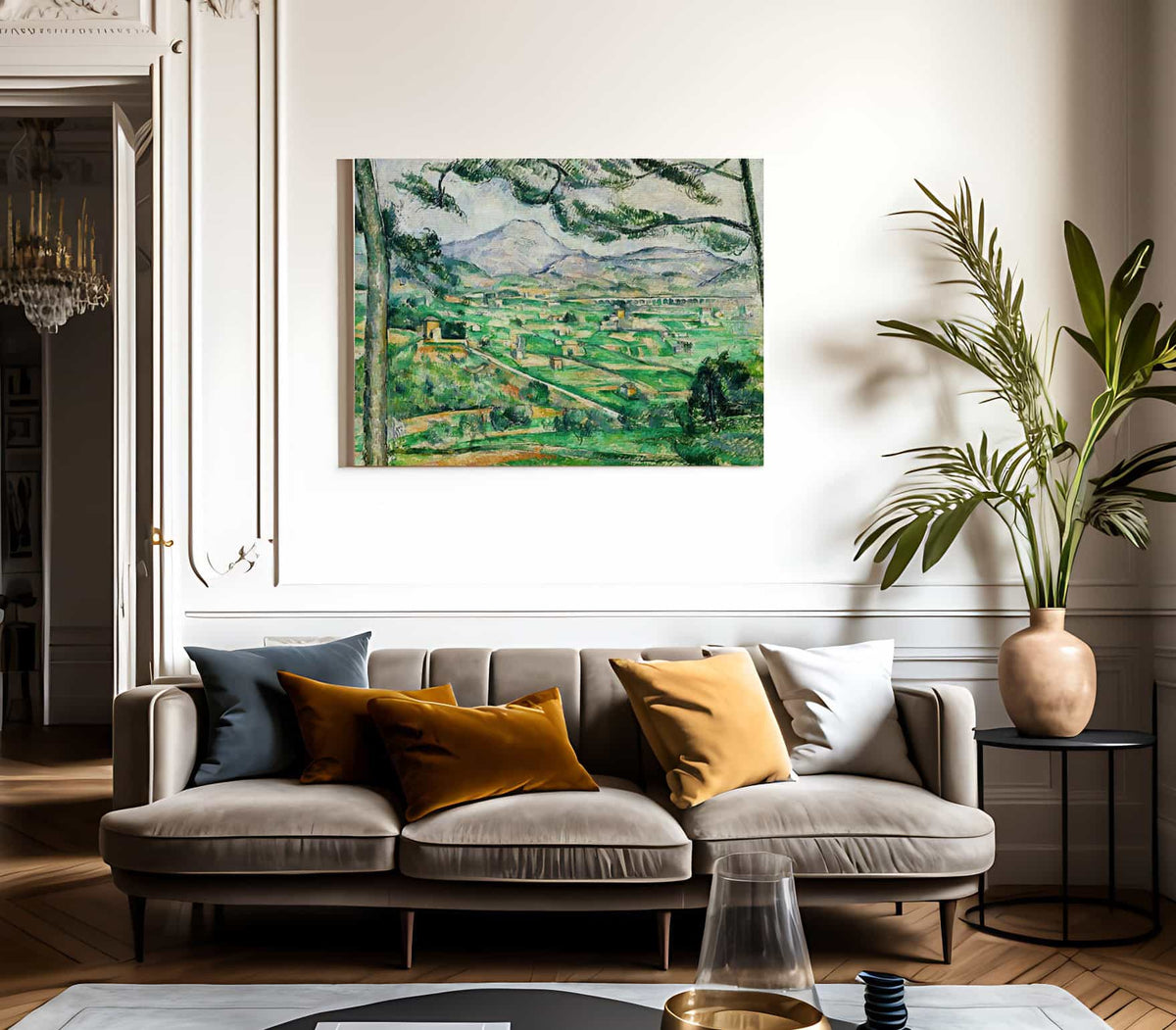 Mont Sainte Victoire 1 By Paul Cezanne Phoenix 4x3