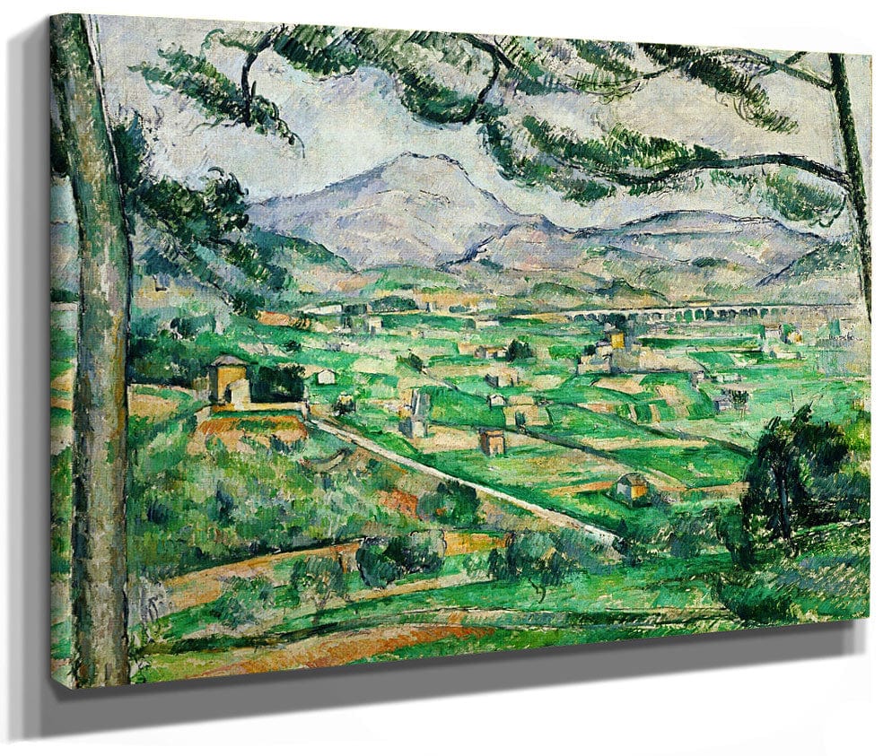 Mont Sainte Victoire 1 By Paul Cezanne Phoenix 4x3