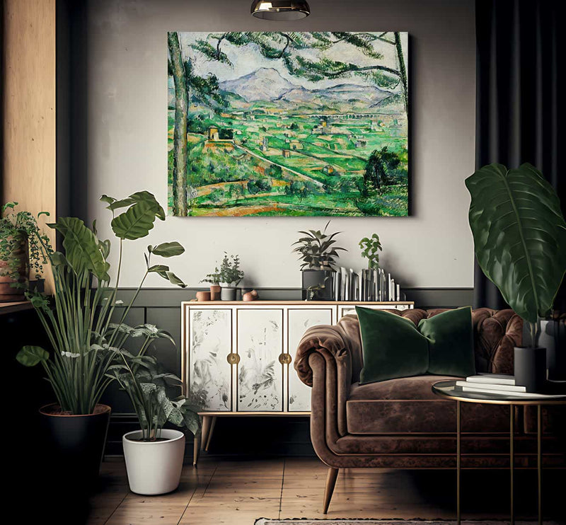 Mont Sainte Victoire 1 By Paul Cezanne Phoenix 4x3