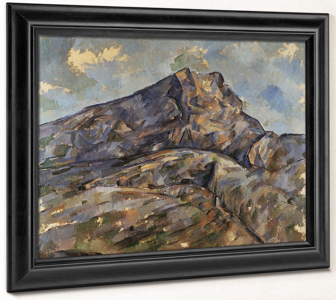 Mont Sainte Victoire 5 By Paul Cezanne Phoenix 4x3
