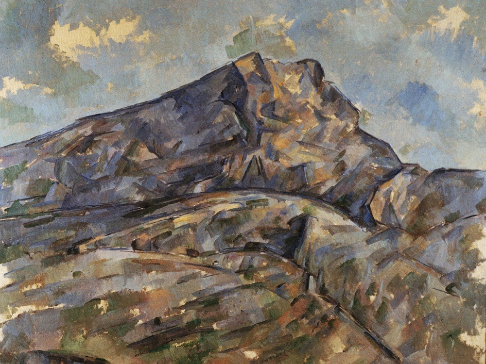 Mont Sainte Victoire 5 By Paul Cezanne Phoenix 4x3