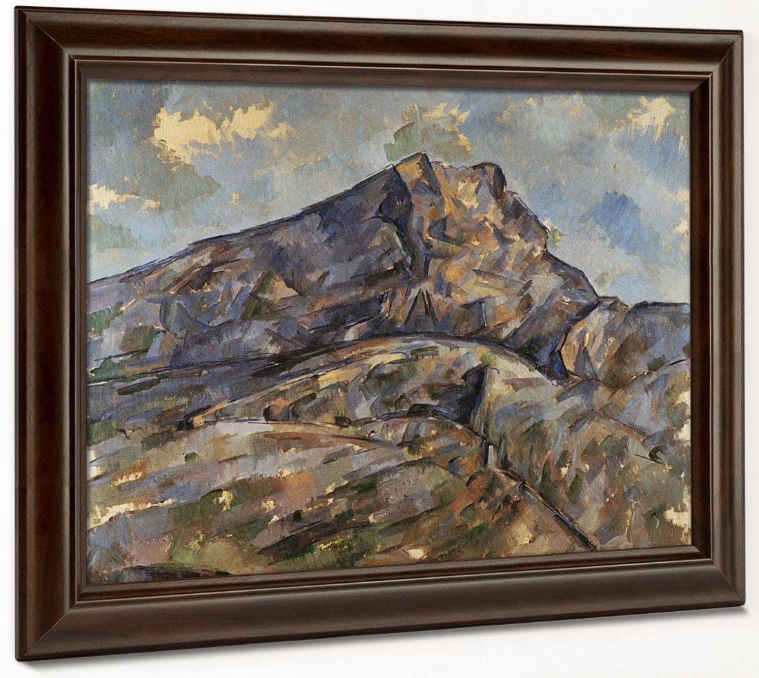 Mont Sainte Victoire 5 By Paul Cezanne Phoenix 4x3