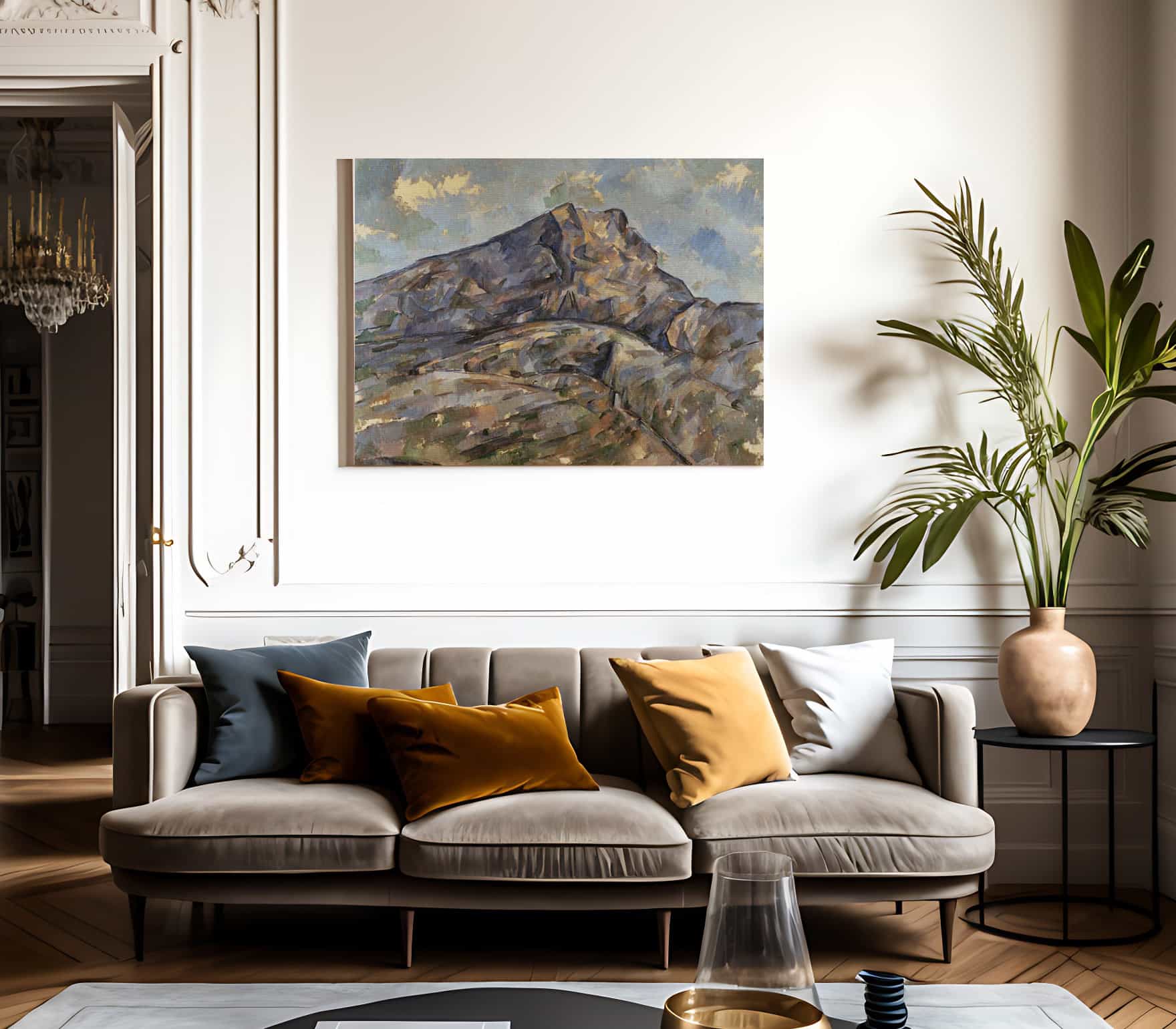 Mont Sainte Victoire 5 By Paul Cezanne Phoenix 4x3