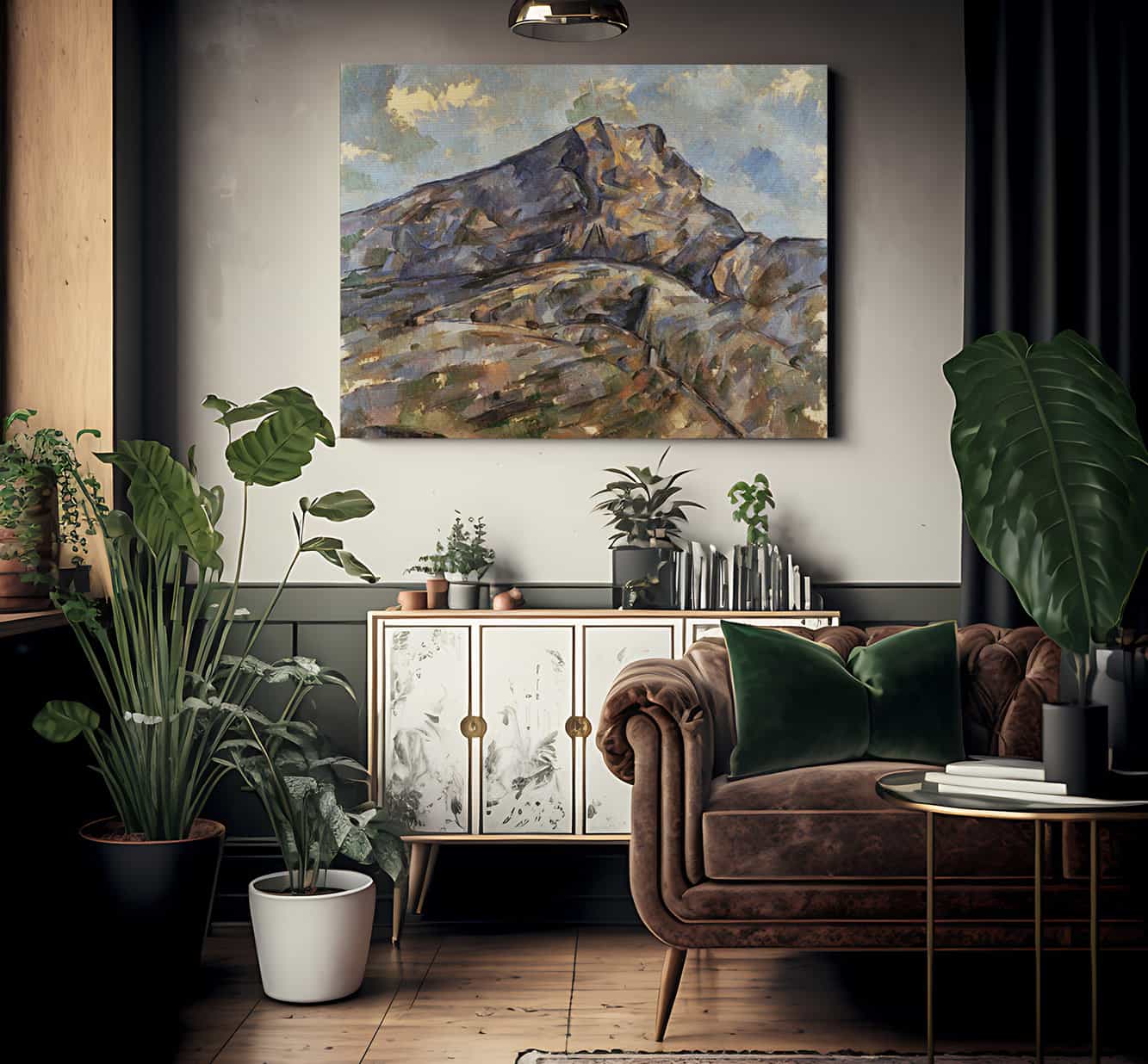 Mont Sainte Victoire 5 By Paul Cezanne Phoenix 4x3