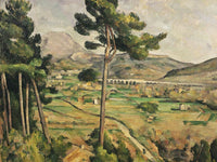 Mont Sainte Victoire And The Viaduct Of The Arc River Valley By Paul Cezanne Phoenix 4x3