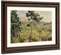 Mont Sainte Victoire And The Viaduct Of The Arc River Valley By Paul Cezanne Phoenix 4x3