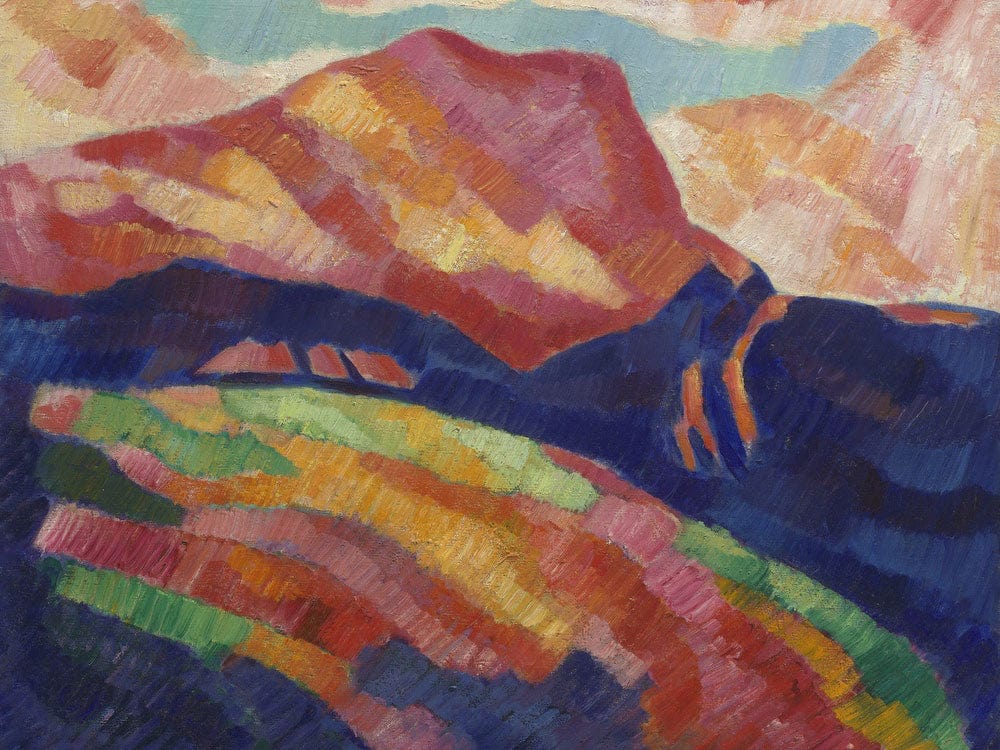 Mont Sainte Victoire By Marsden Hartley Phoenix 4x3