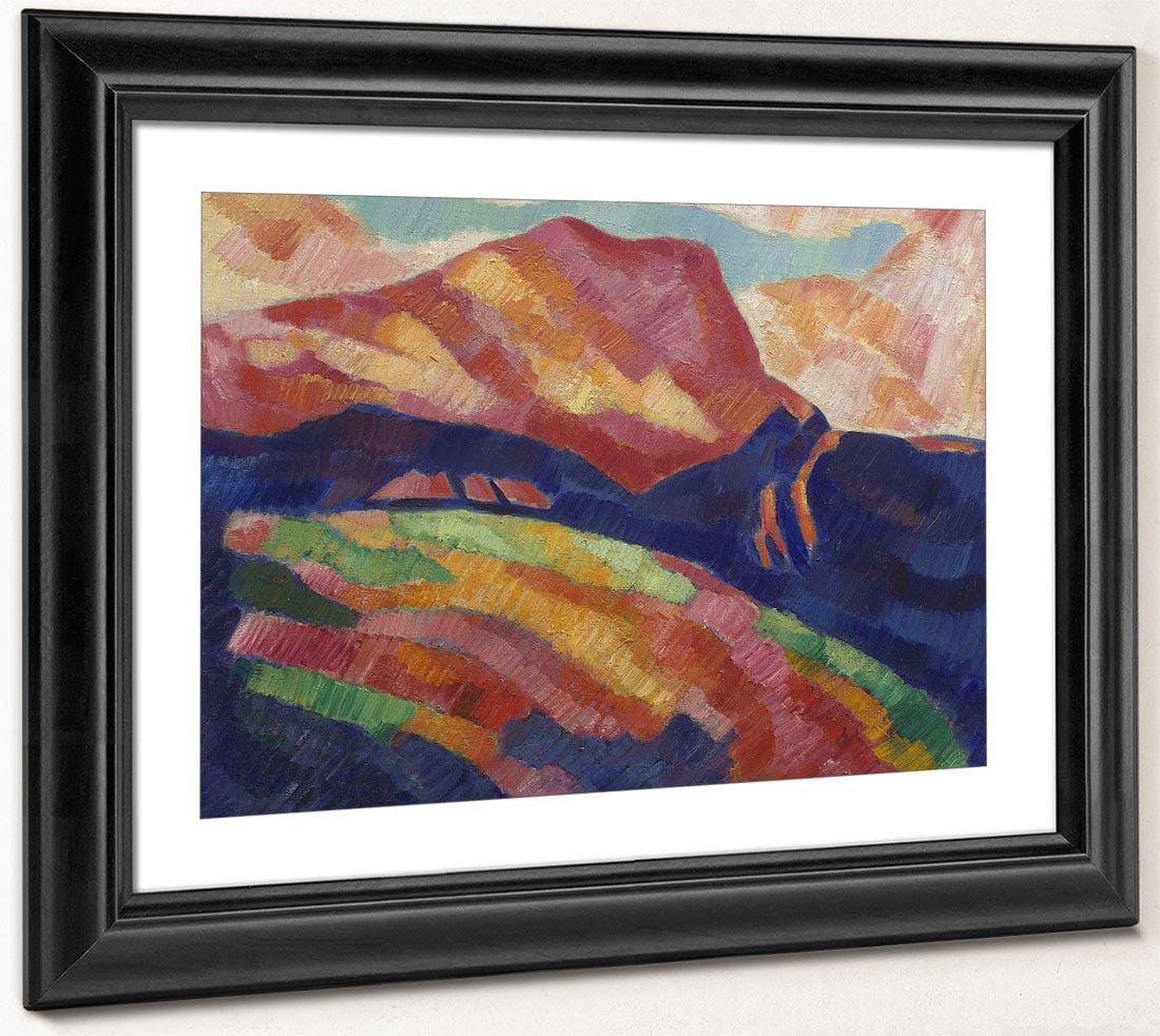 Mont Sainte Victoire By Marsden Hartley Phoenix 4x3