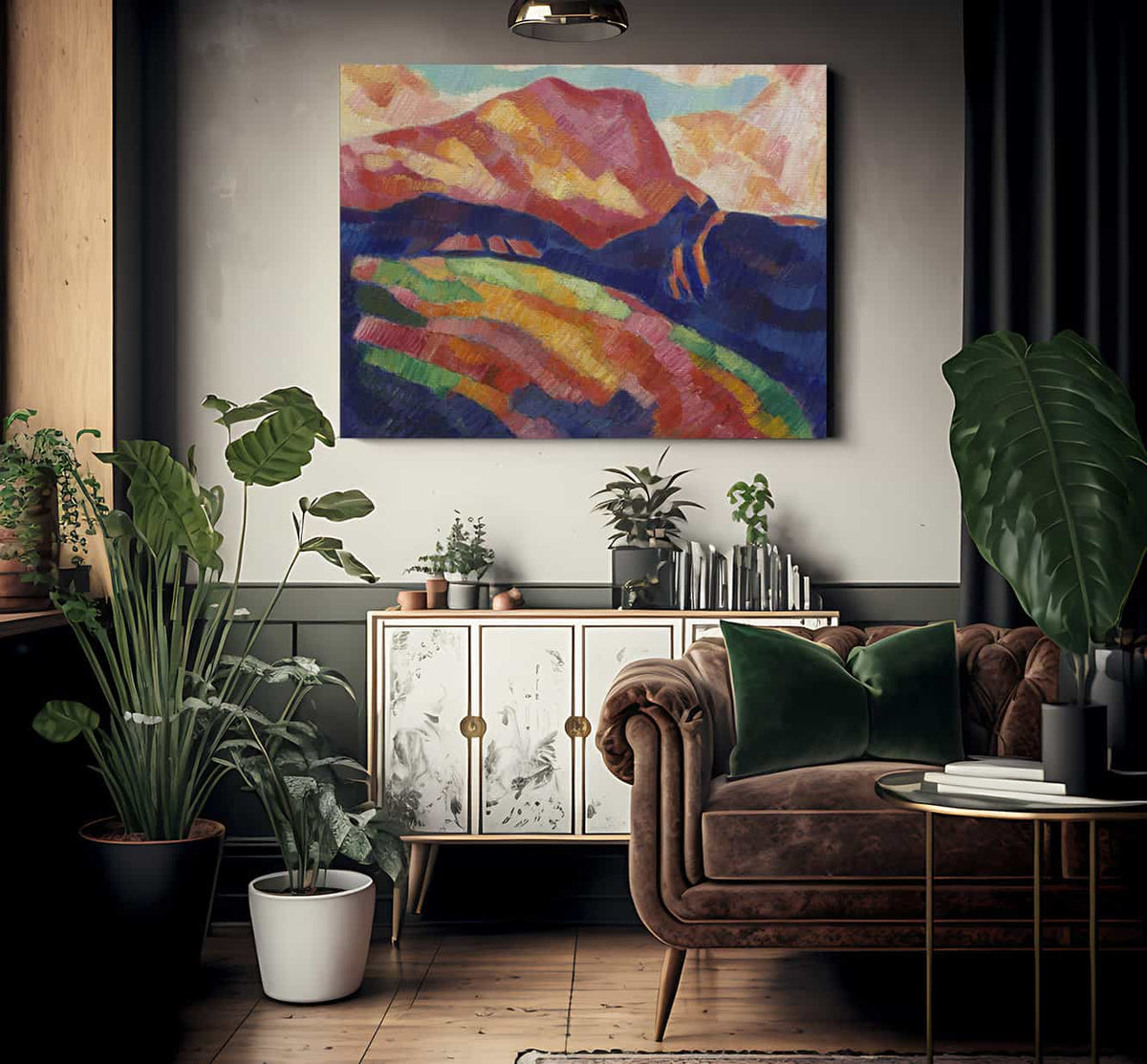 Mont Sainte Victoire By Marsden Hartley Phoenix 4x3