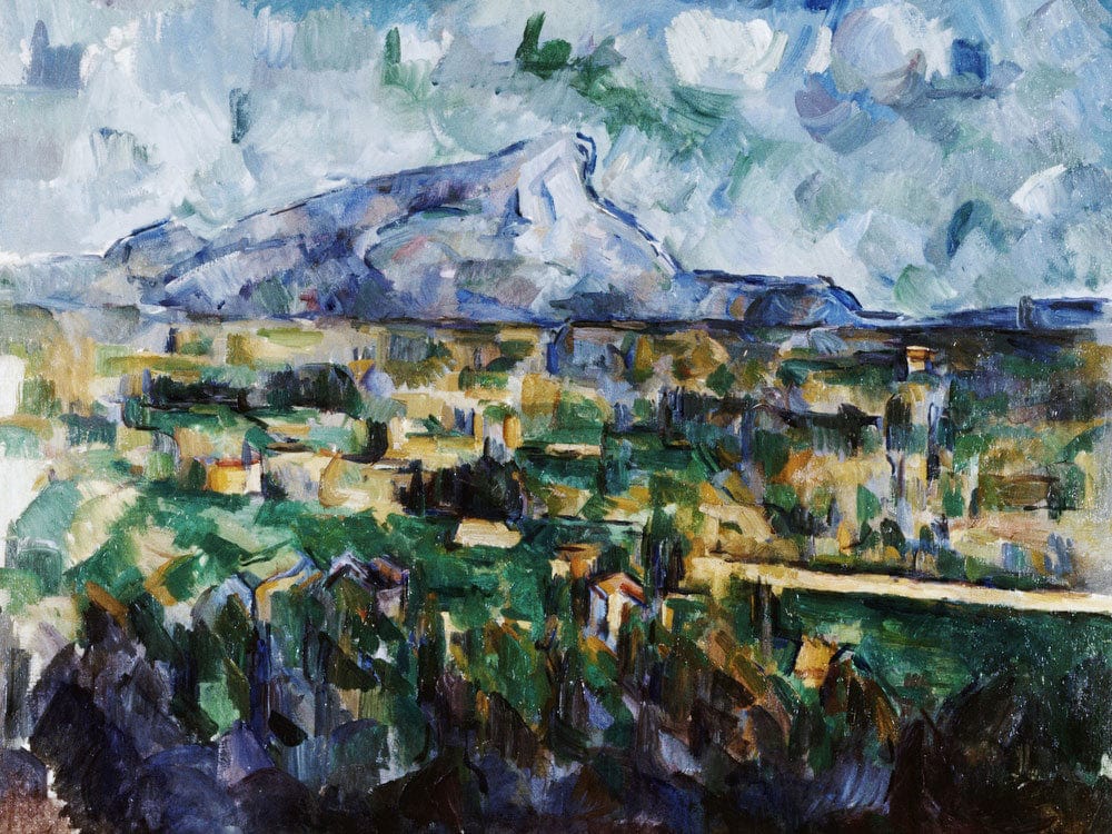 Mont Sainte Victoire By Paul Cezanne Phoenix 4x3