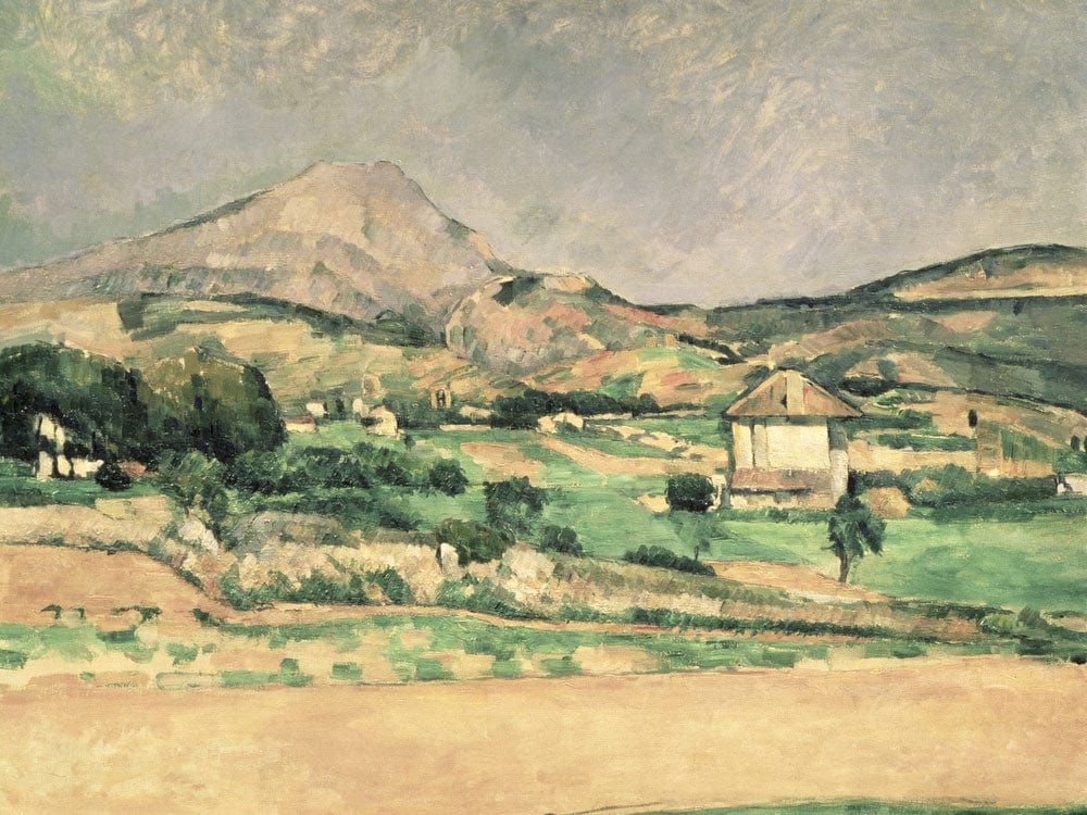 Montagne Sainte Victoire By Paul Cezanne Phoenix 4x3