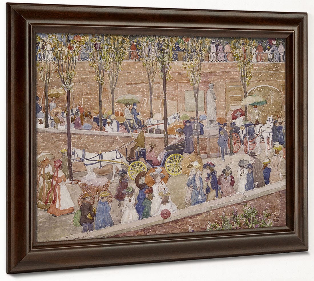 Monte Pincio, Rome By Maurice Brazil Prendergast Phoenix 4x3