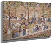 Monte Pincio, Rome By Maurice Brazil Prendergast Phoenix 4x3