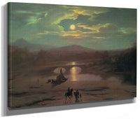 Moonlit By Landscape By Washington By Allston Phoenix 4x3