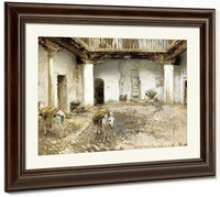 Moorish Courtyard By John Singer Sargent Phoenix 4x3