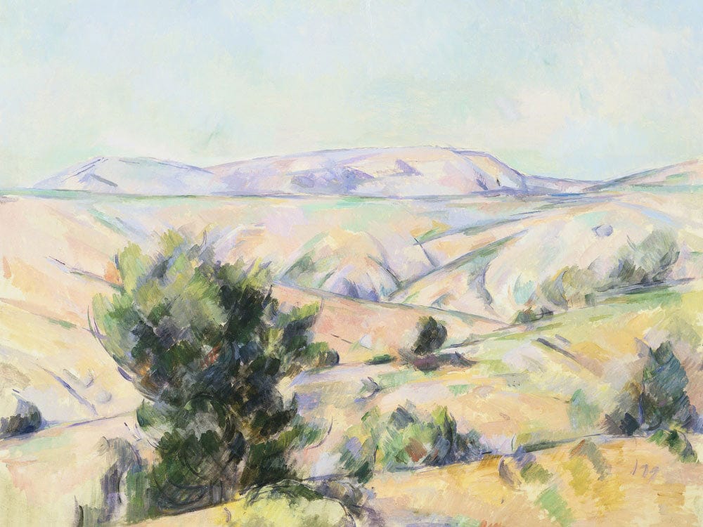 Mountain Landscape By Paul Cezanne Phoenix 4x3