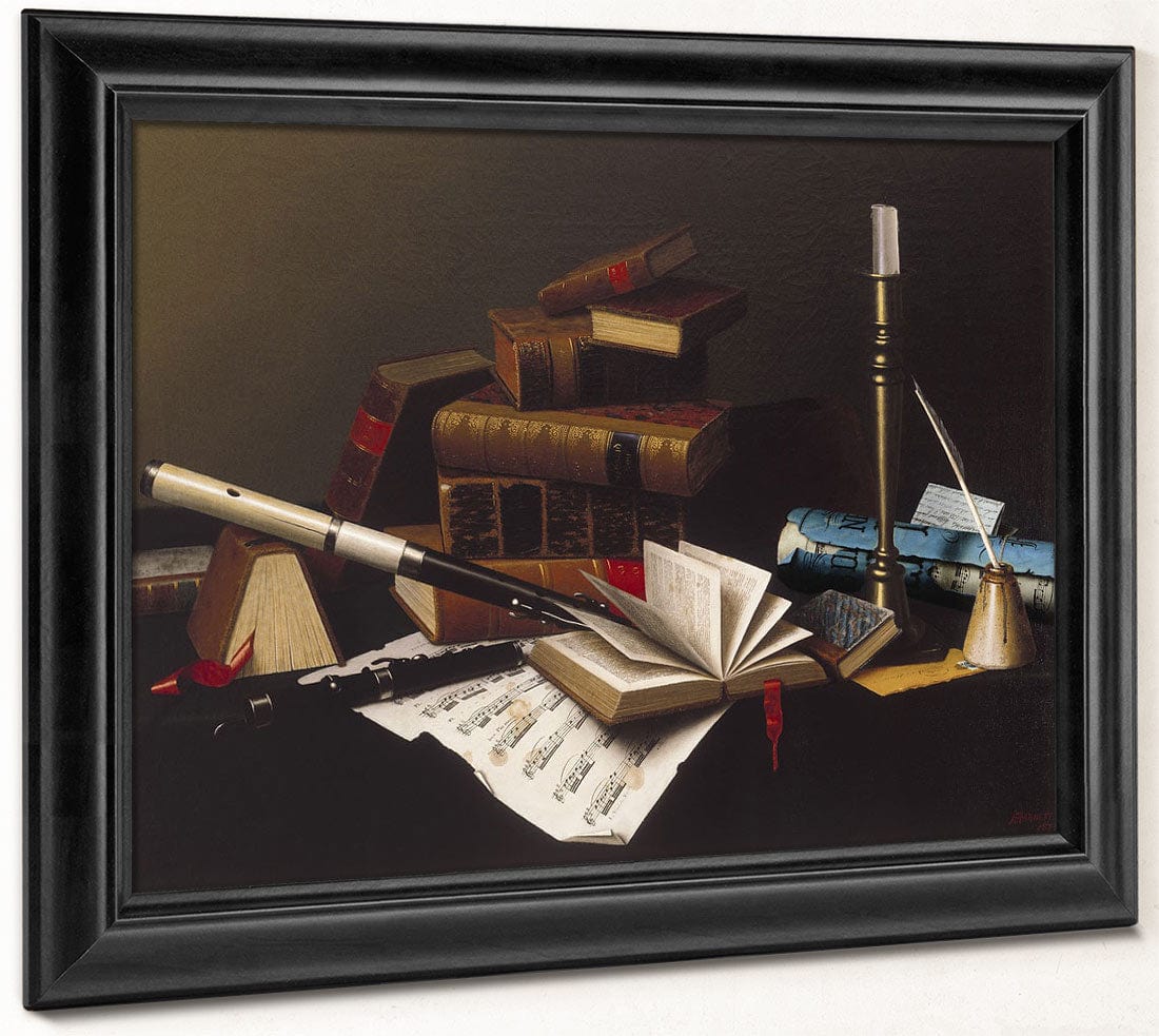 Music And Literature By William Michael Harnett Phoenix 4x3