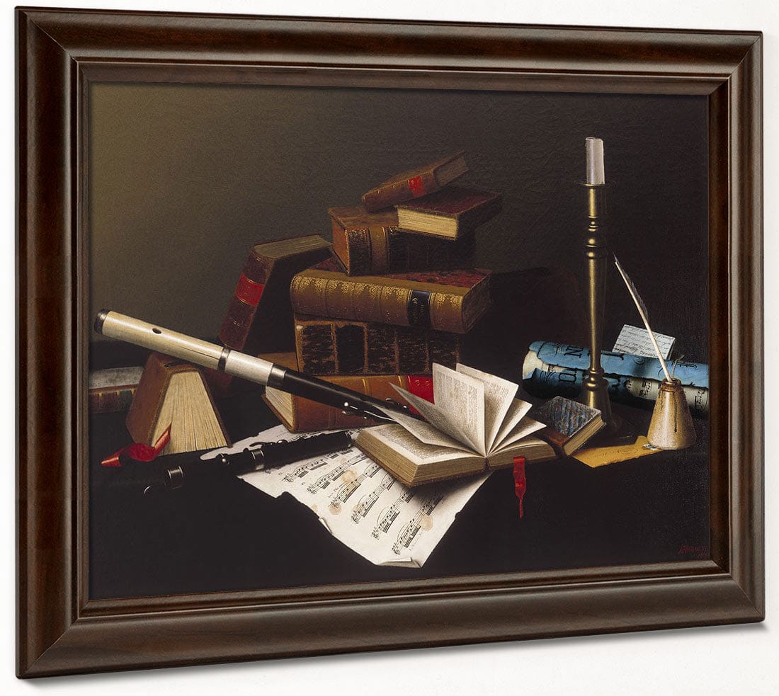 Music And Literature By William Michael Harnett Phoenix 4x3