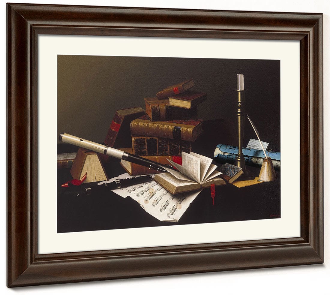 Music And Literature By William Michael Harnett Phoenix 4x3