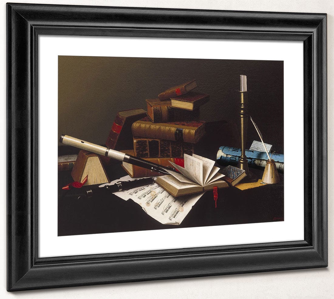 Music And Literature By William Michael Harnett Phoenix 4x3