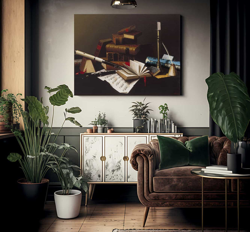 Music And Literature By William Michael Harnett Phoenix 4x3