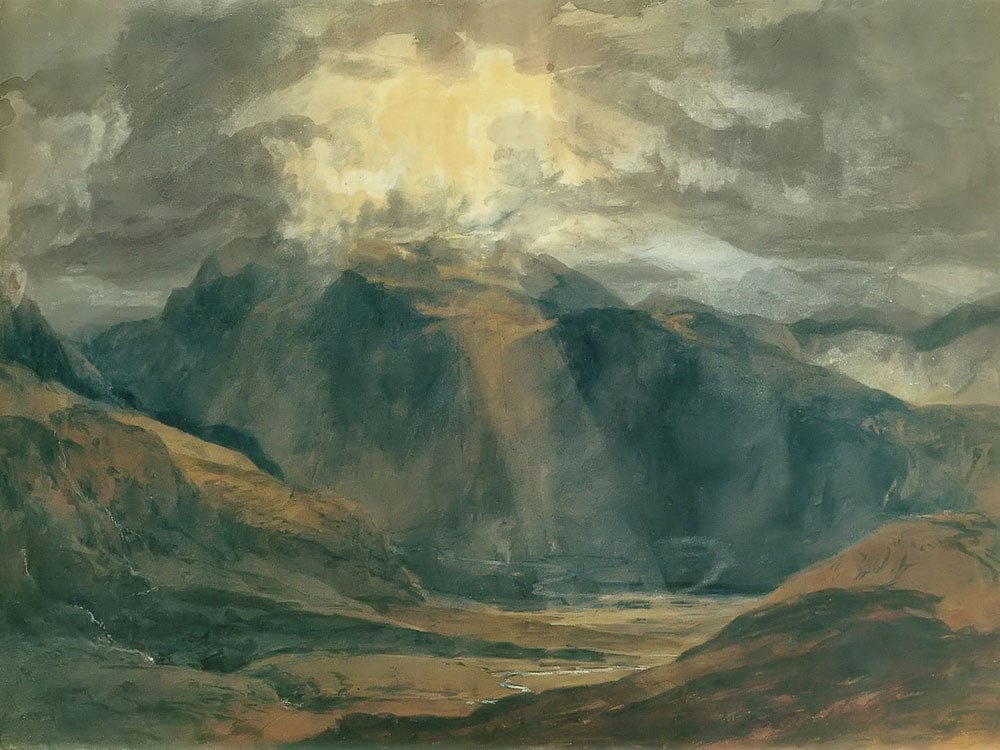 Nant Peris Looking Towards Snowden By Jwm Turner Phoenix 4x3