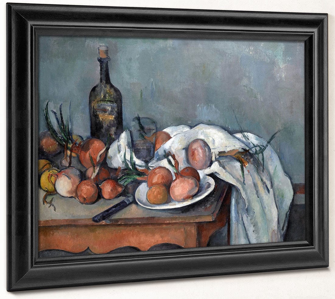 Nature Morte Aux Oignons (Still Life With Onions) By Paul Cezanne Phoenix 4x3