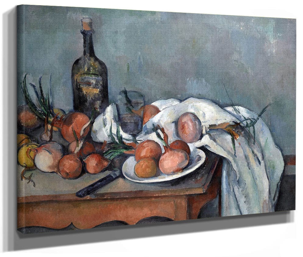 Nature Morte Aux Oignons (Still Life With Onions) By Paul Cezanne Phoenix 4x3