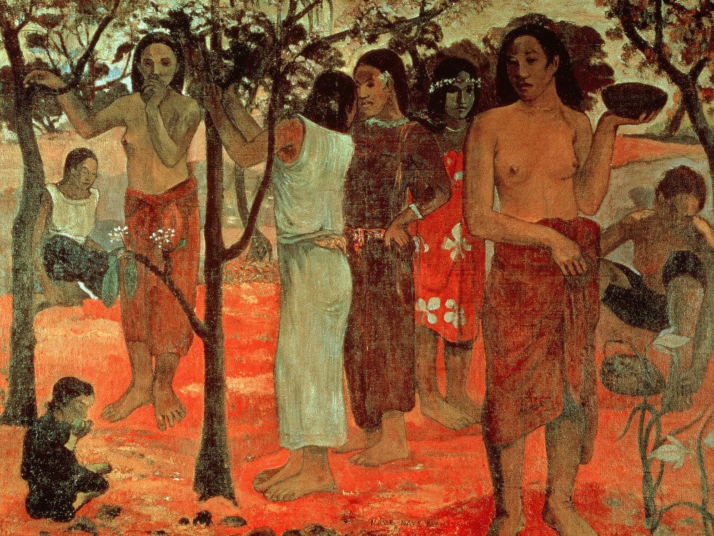 Nave Nave Mahana (Delightful Days) By Paul Gauguin Phoenix 4x3