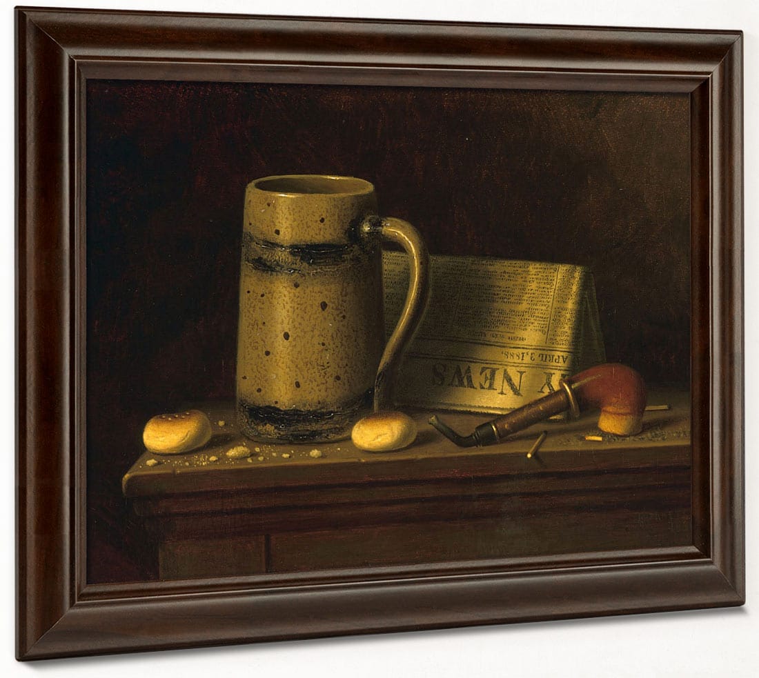 New York Daily News By William Michael Harnett Phoenix 4x3