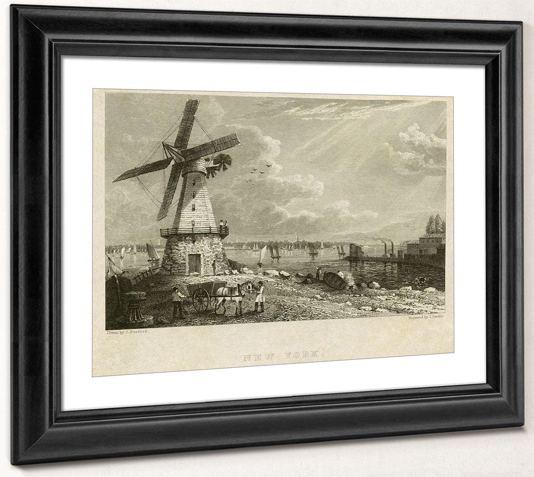 New York From Jersey City By James Smillie Phoenix 4x3