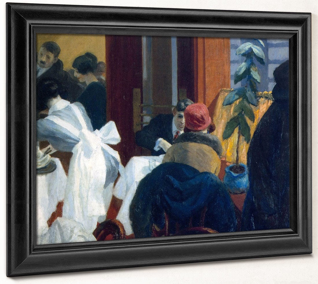 New York Restaurant 1922 Edward Hopper Phoenix 4x3