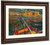 Night Ferry Vancouver By Fh Varley Phoenix 4x3