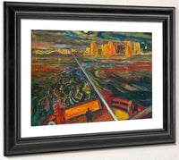 Night Ferry Vancouver By Fh Varley Phoenix 4x3