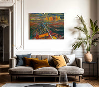 Night Ferry Vancouver By Fh Varley Phoenix 4x3