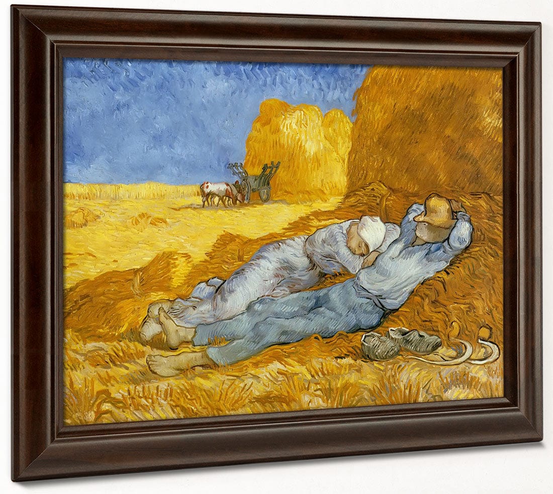 Noon Rest From Work (After Millet) By Vincent Van Gogh Phoenix 4x3