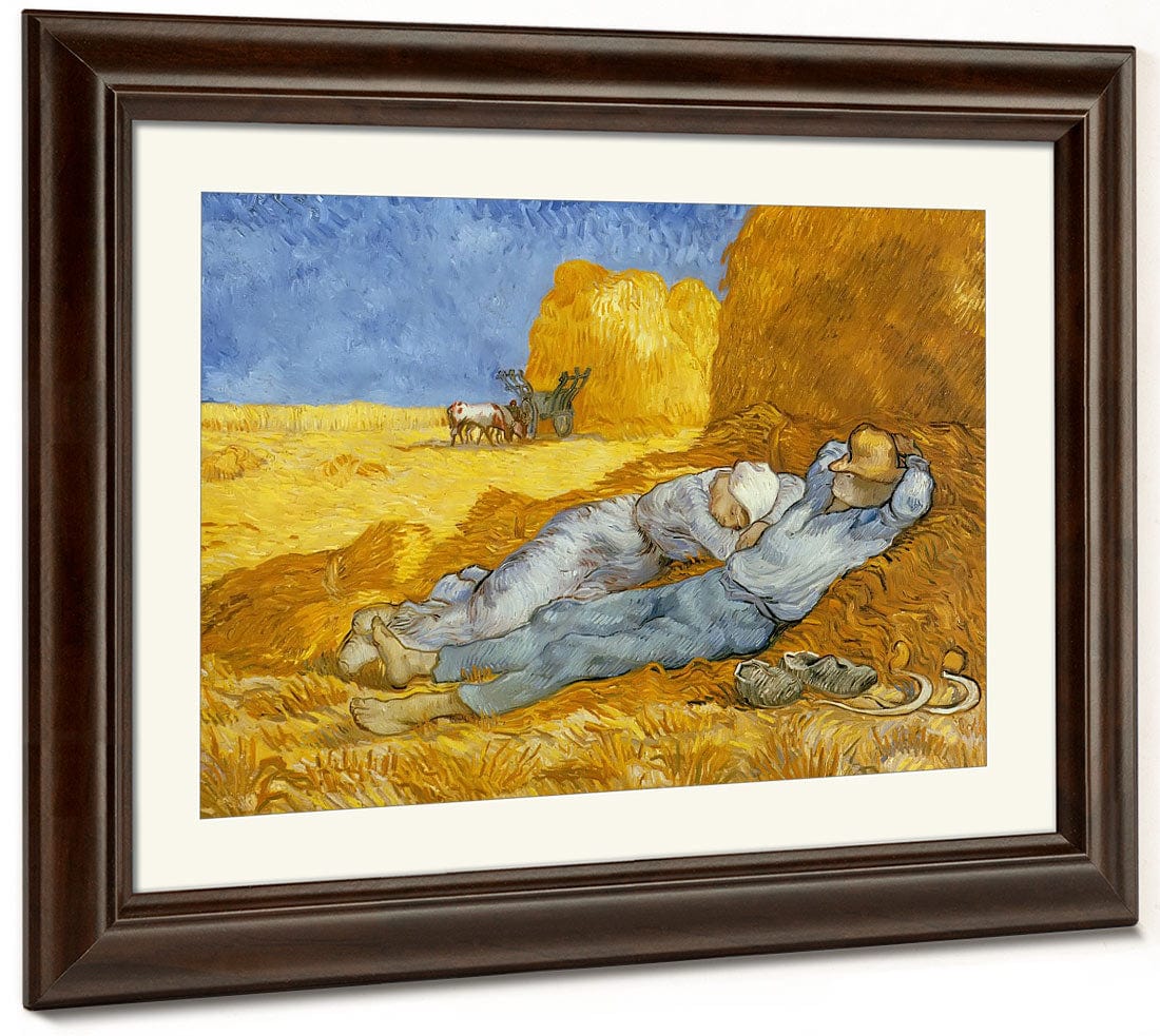 Noon Rest From Work (After Millet) By Vincent Van Gogh Phoenix 4x3