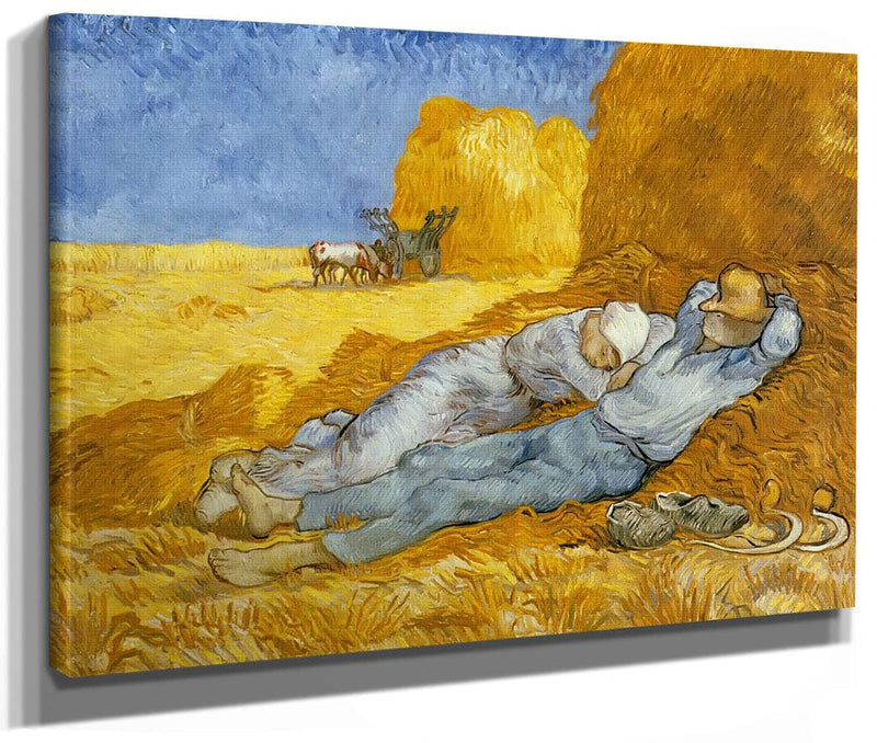 Noon Rest From Work (After Millet) By Vincent Van Gogh Phoenix 4x3