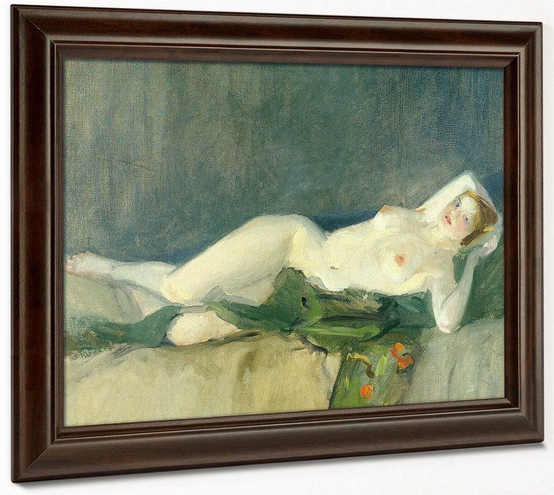 Nude With Green Scarf 1913 By John Sloan Phoenix 4x3