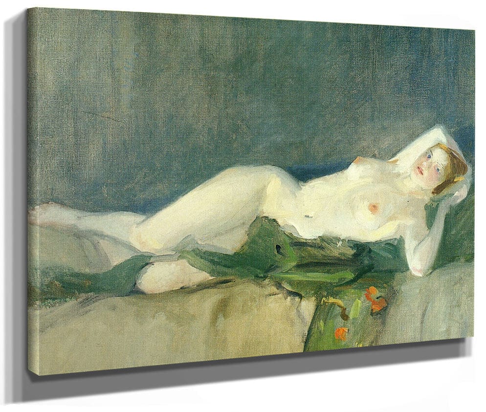 Nude With Green Scarf 1913 By John Sloan Phoenix 4x3